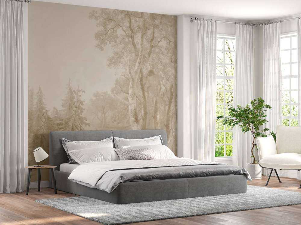 Forest Landscape Beige #1