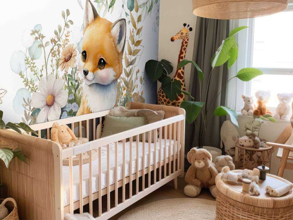 Mint & gold foliage baby cub