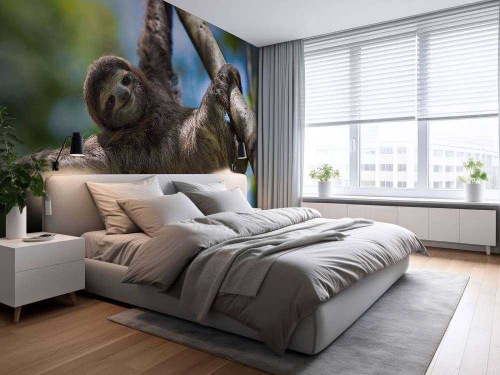 Cheerful sloth