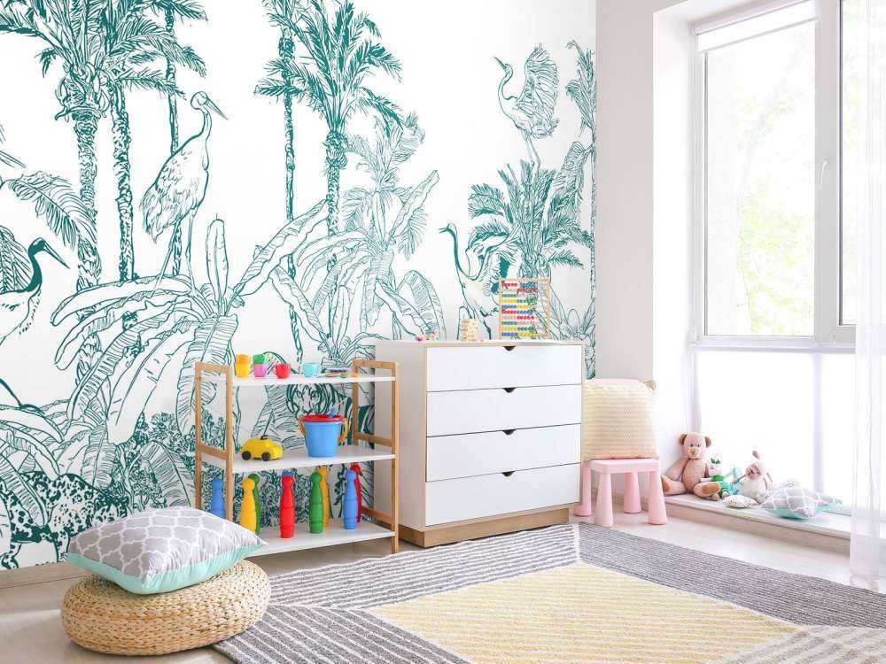 Drawn jungle