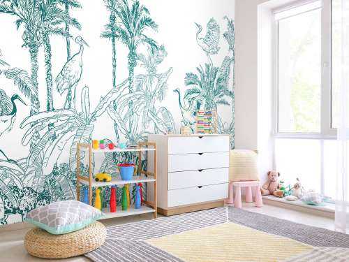 Drawn jungle
