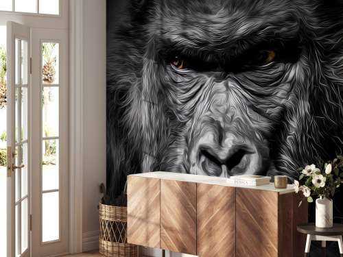 Drawn Gorilla