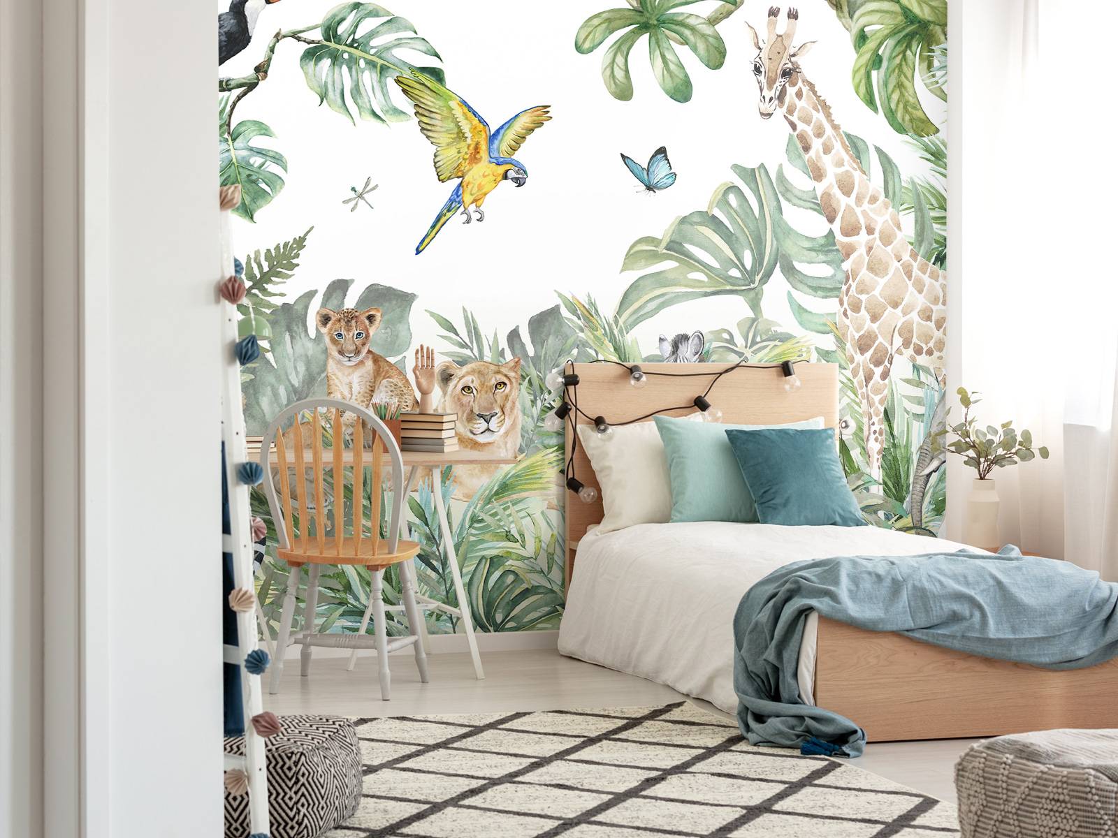 Wild jungle animals