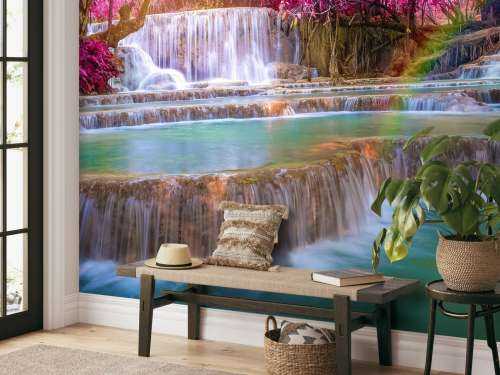 Waterfalls in the jungle