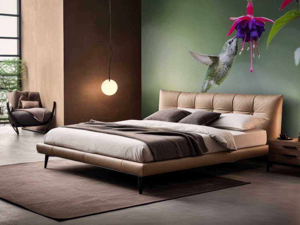 Hummingbird drinking