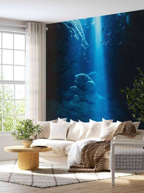 Light in a cave