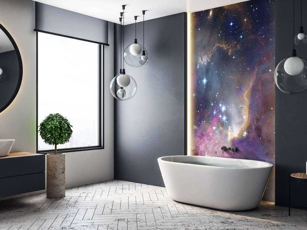 Galaxy in space