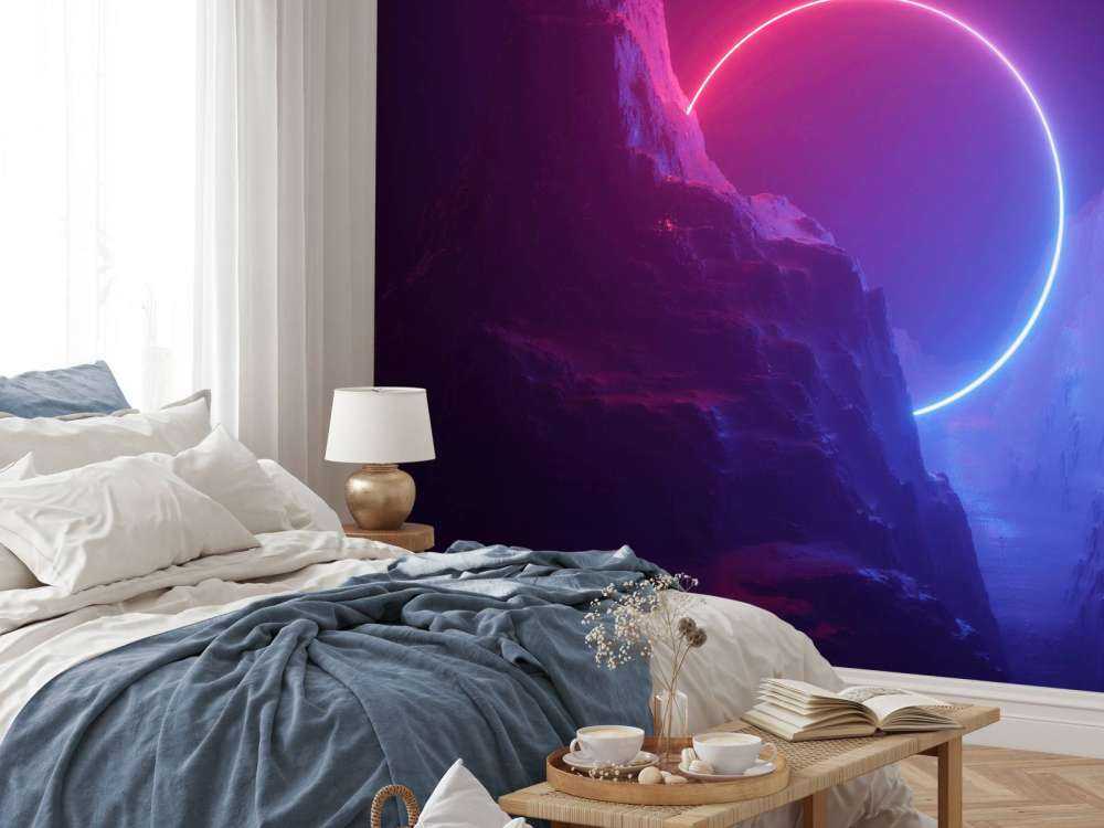 Virtual reality mountains