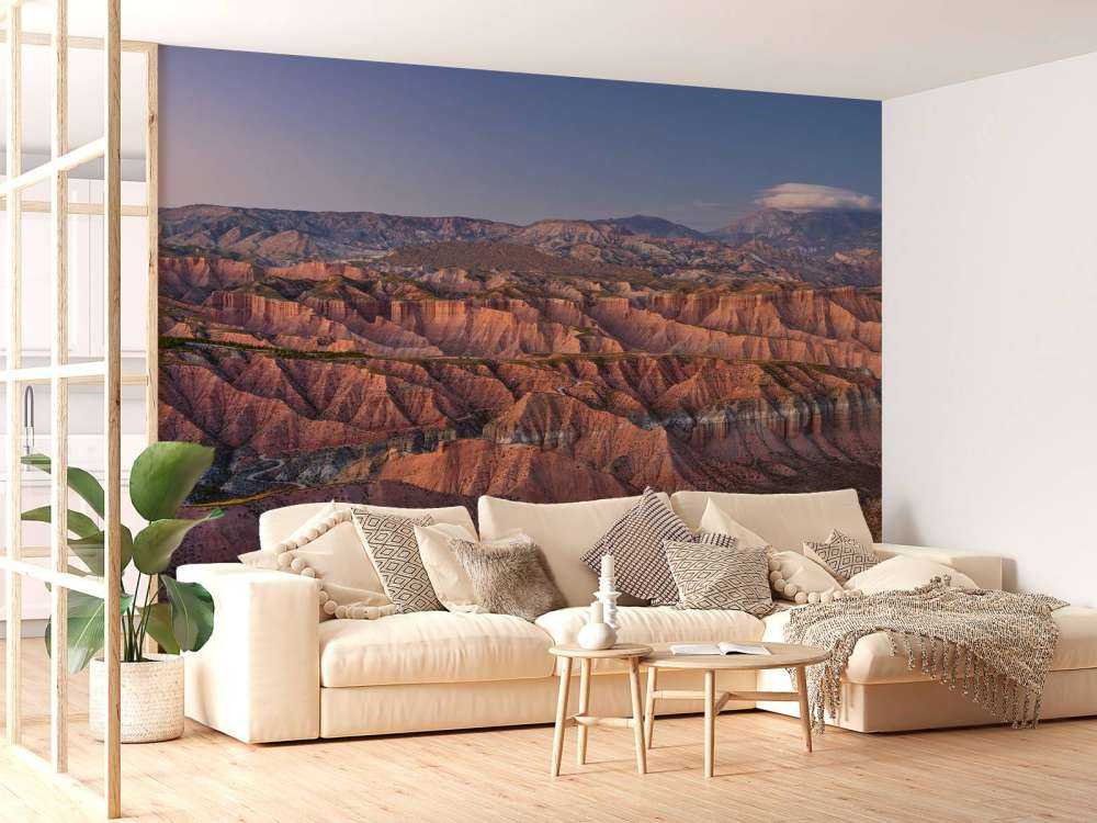 Mountains in the desert