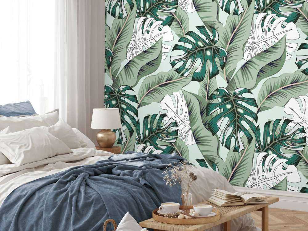 Exotic jungle plants
