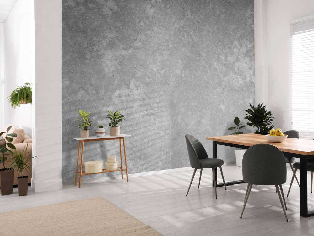 Dark brushed concrete