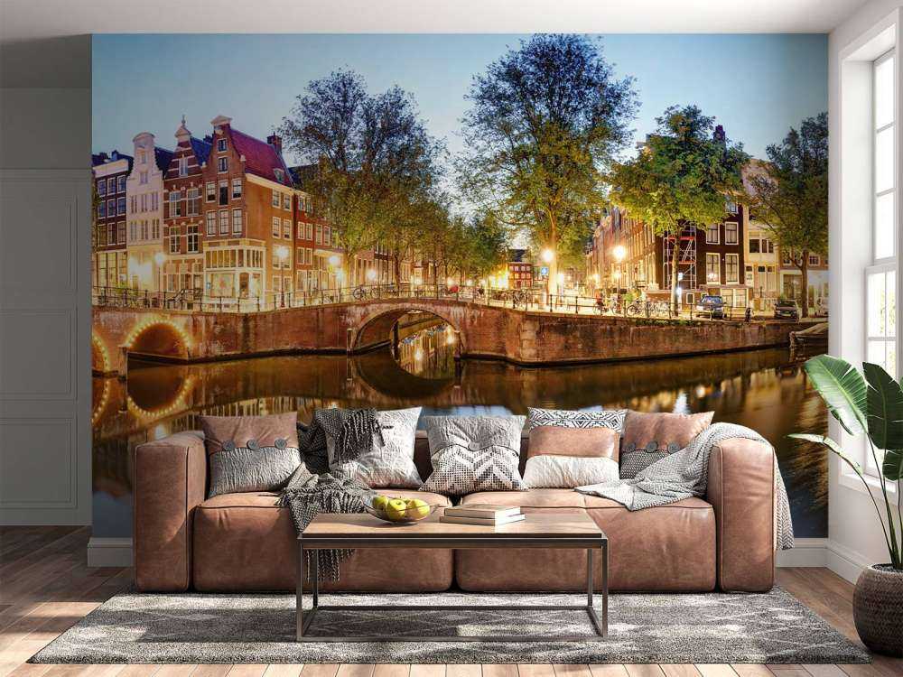 Amsterdam at night