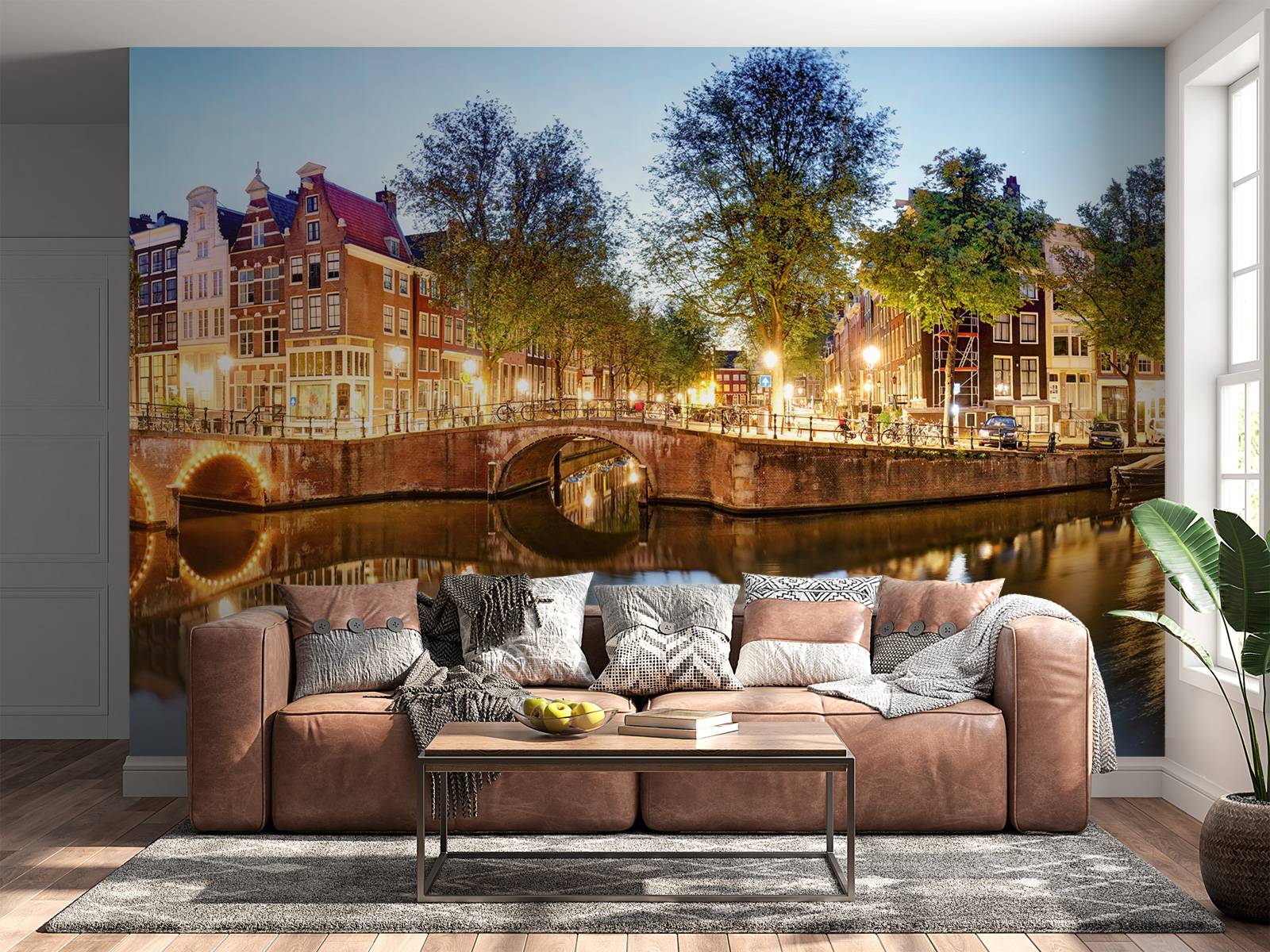 Amsterdam at night