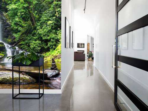 Jungle waterfall
