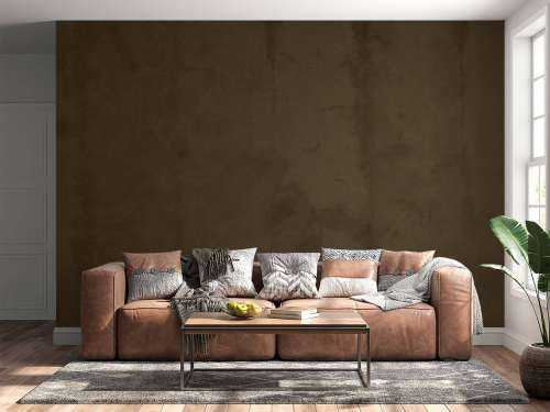 Bister brown concrete