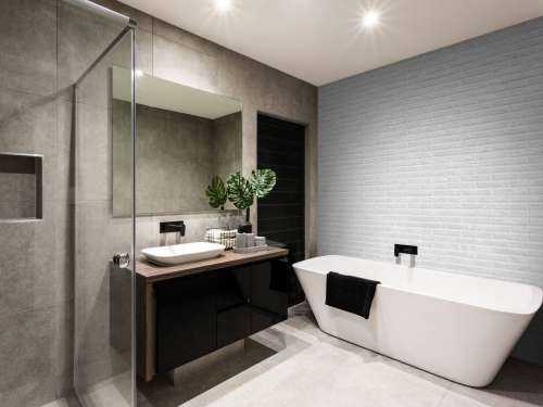 White brick wall