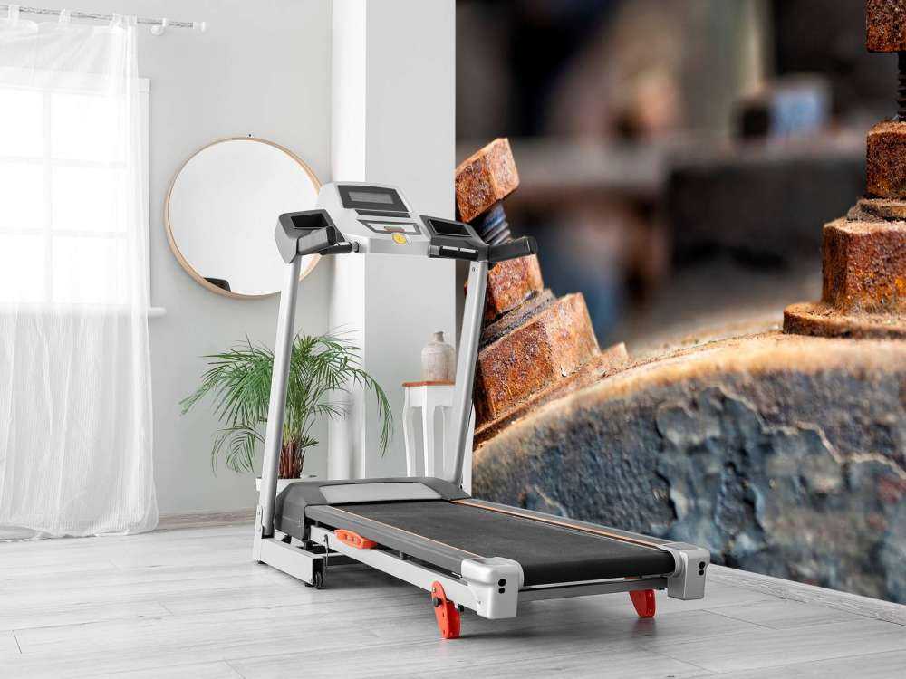 Detail of a rusted steam boiler (B)