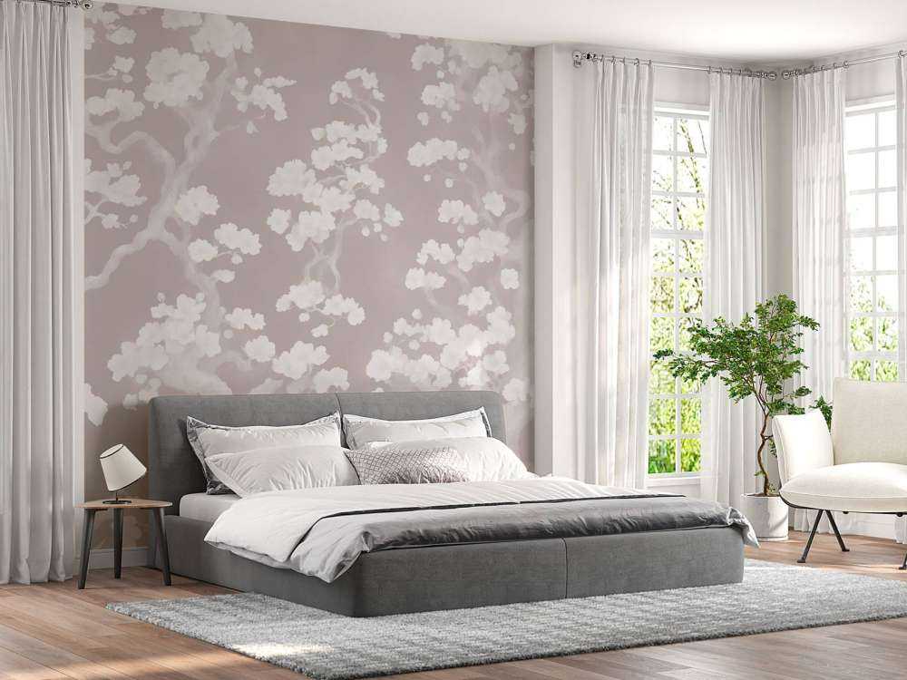 Wonderful blooming forest - pink