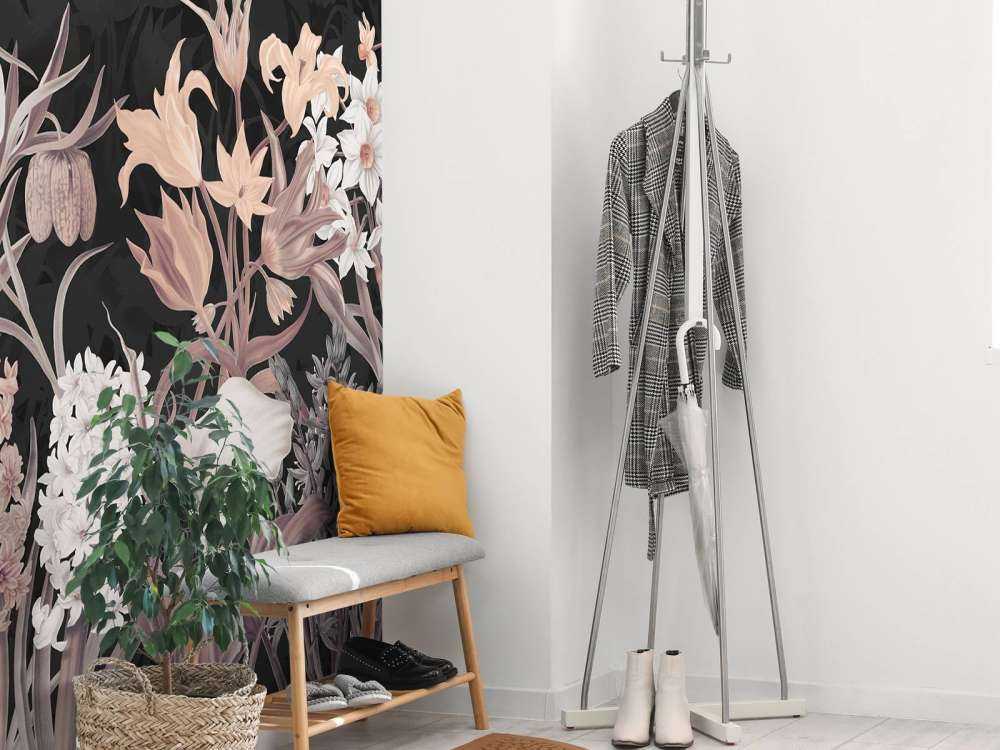 Spring Flowers - Vintage Sepia