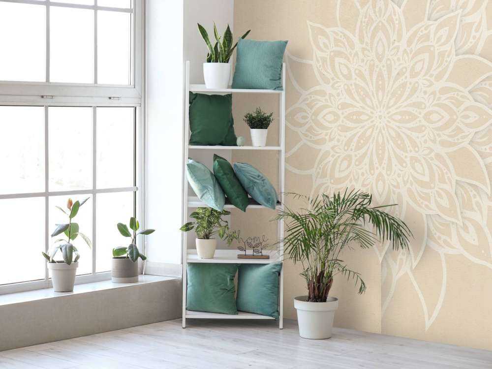 Beige Mandala Elegance