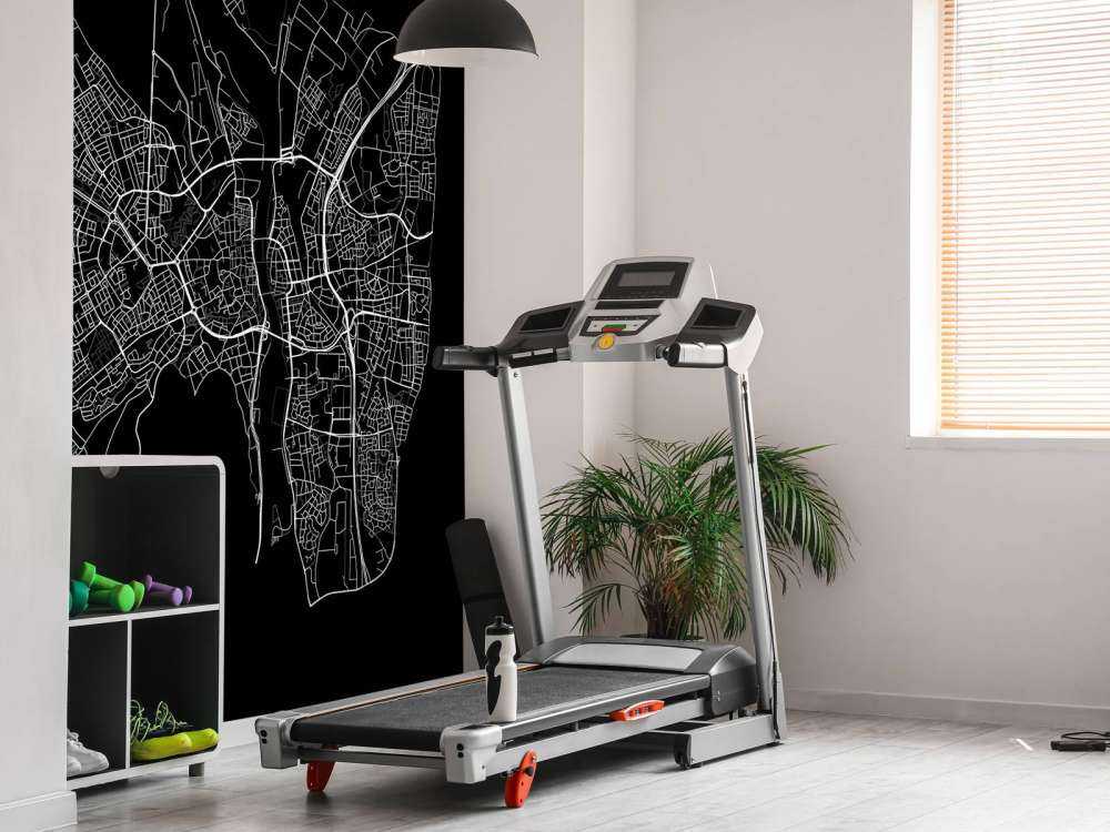 Map of Maastricht, black