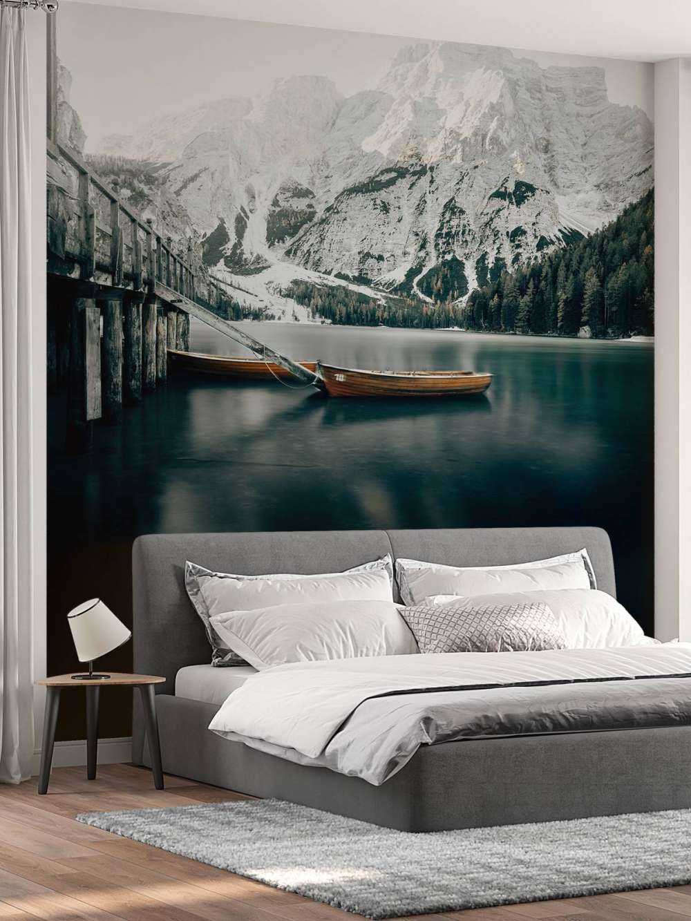 A frozen Lago di Braises