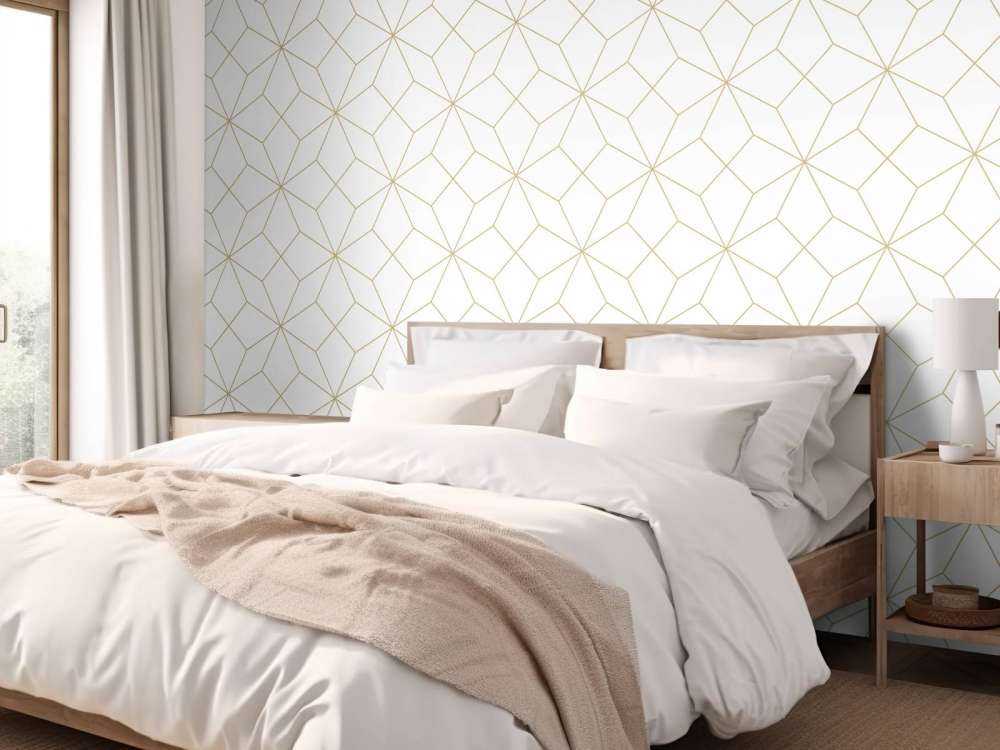 Abstract golden lines