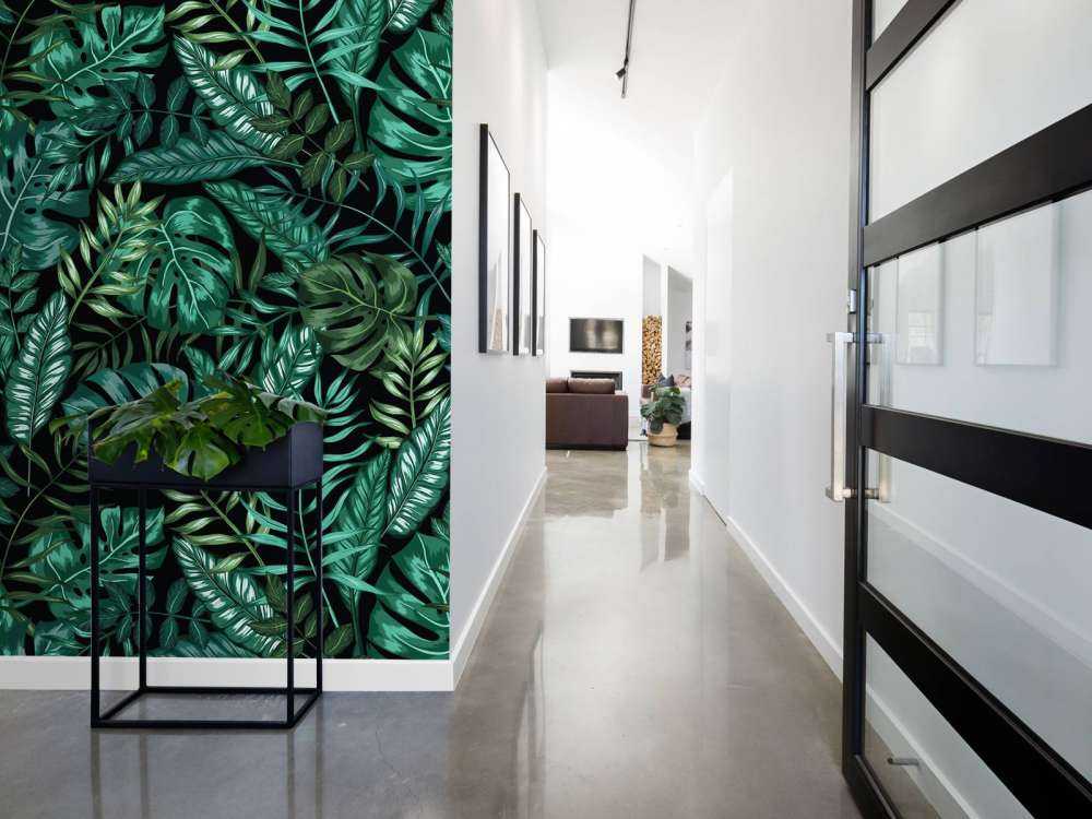 Green leaves illustration