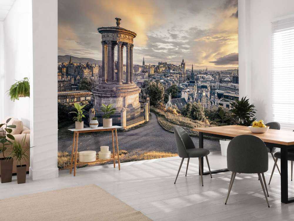 View over Edinburgh