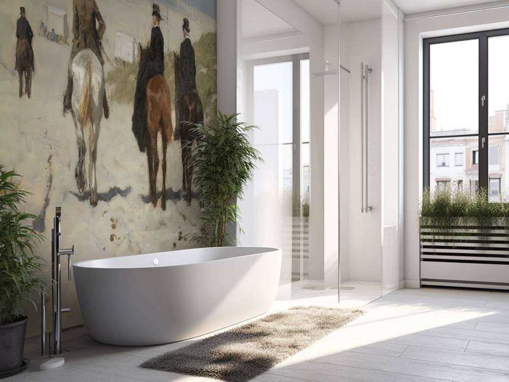 Morning ride along the beach