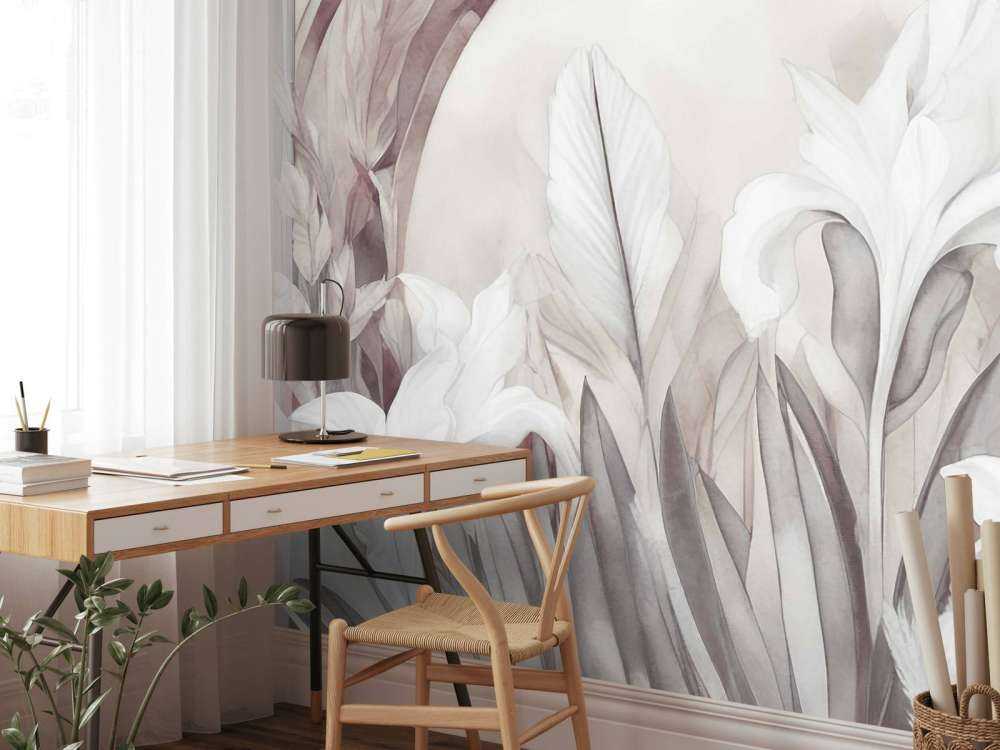 Irises at Sunrise Orange