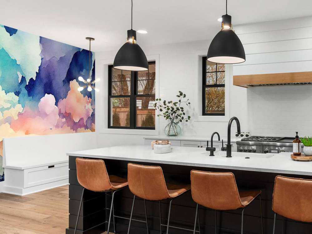 Abstract watercolor background