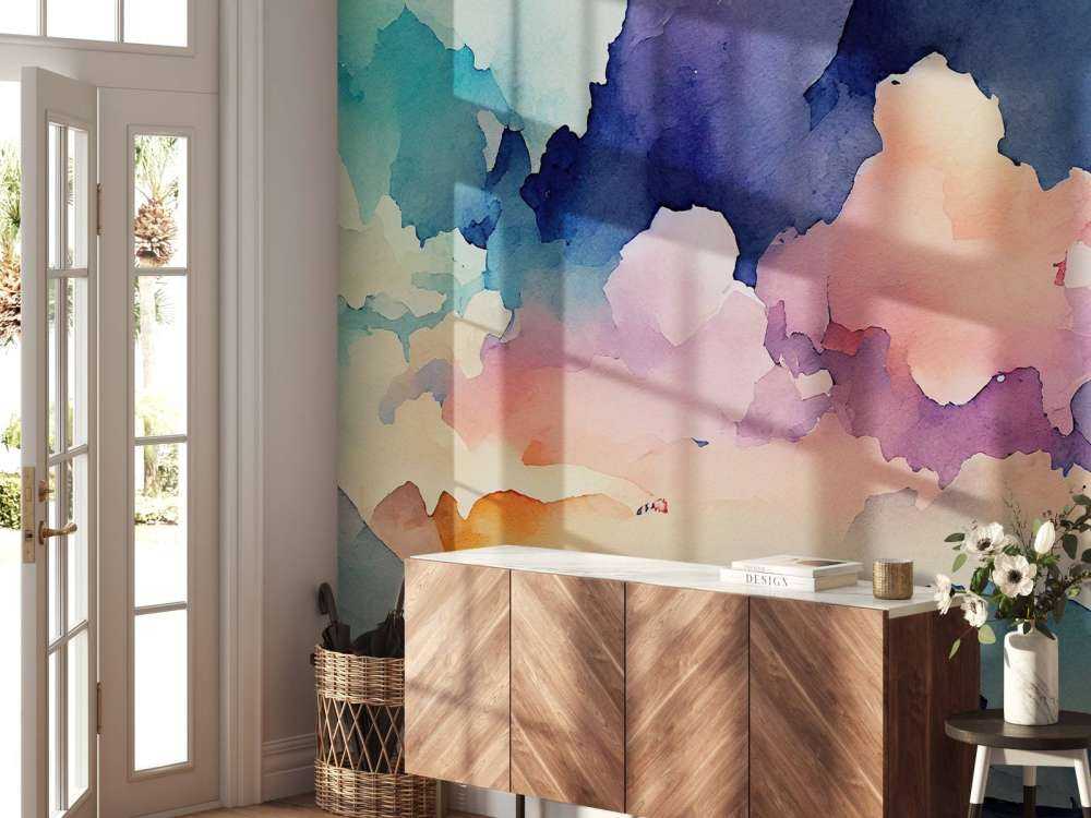 Abstract watercolor background