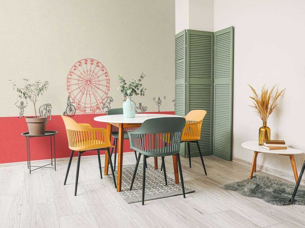 Circus people and animals