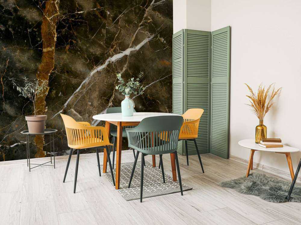 Marble with 3D structure