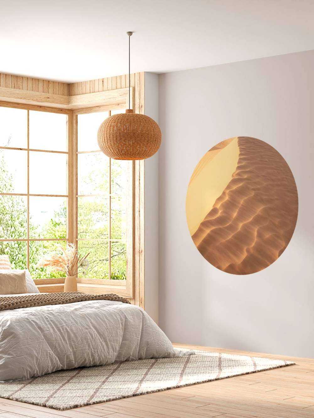 Sand dunes from above