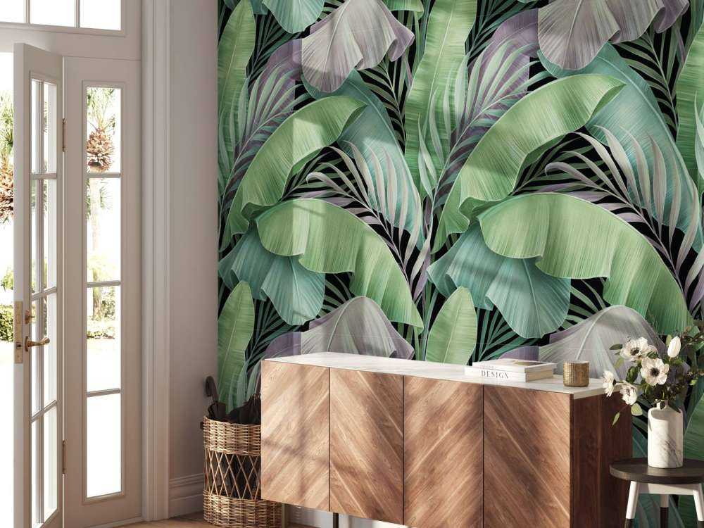 Tropical leaves