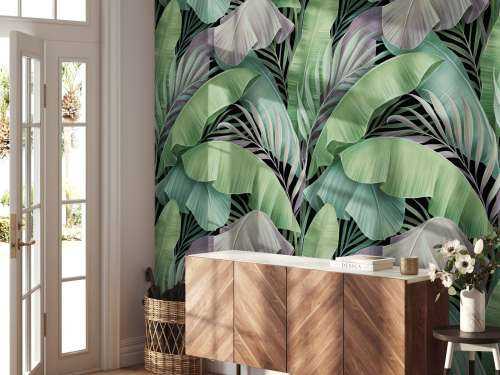 Tropical leaves