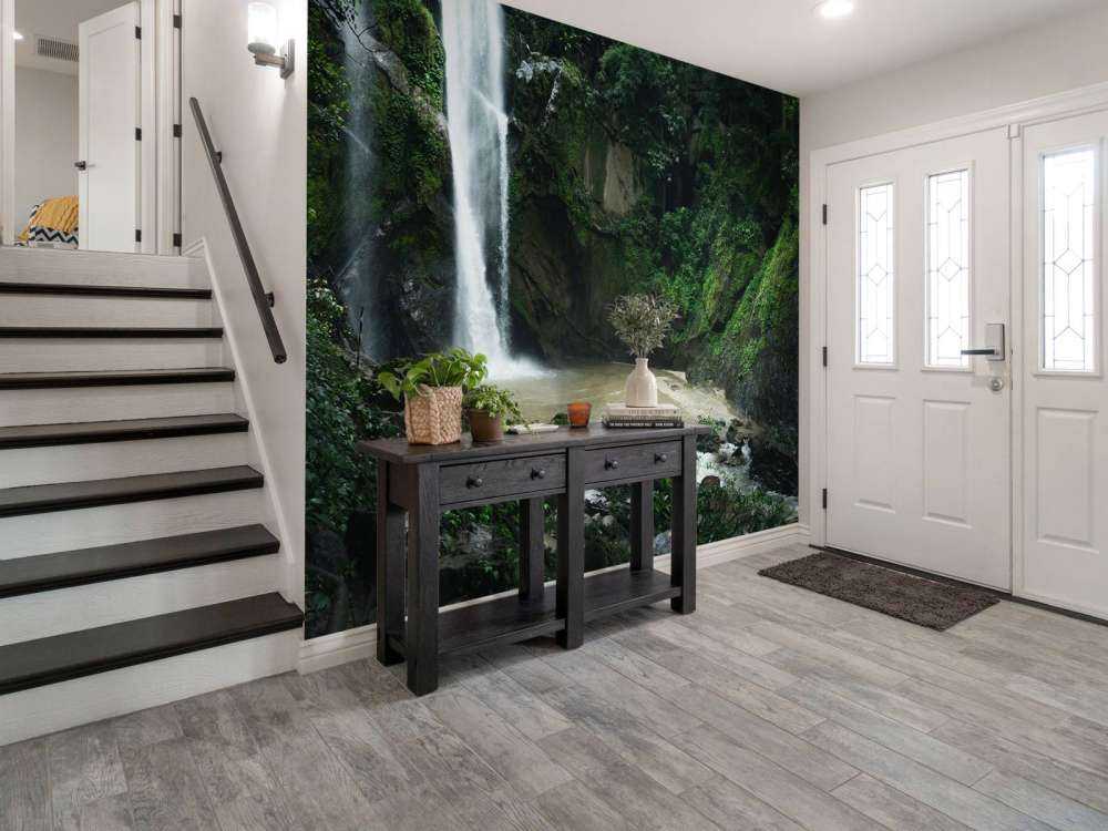 Waterfall in deep forest