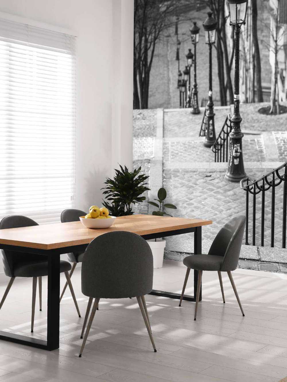 The famous stairs in Montmartre