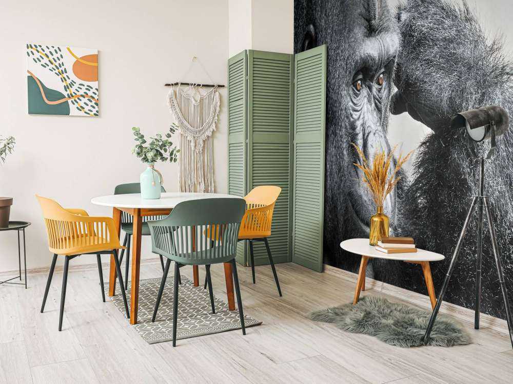 Gorilla black and white