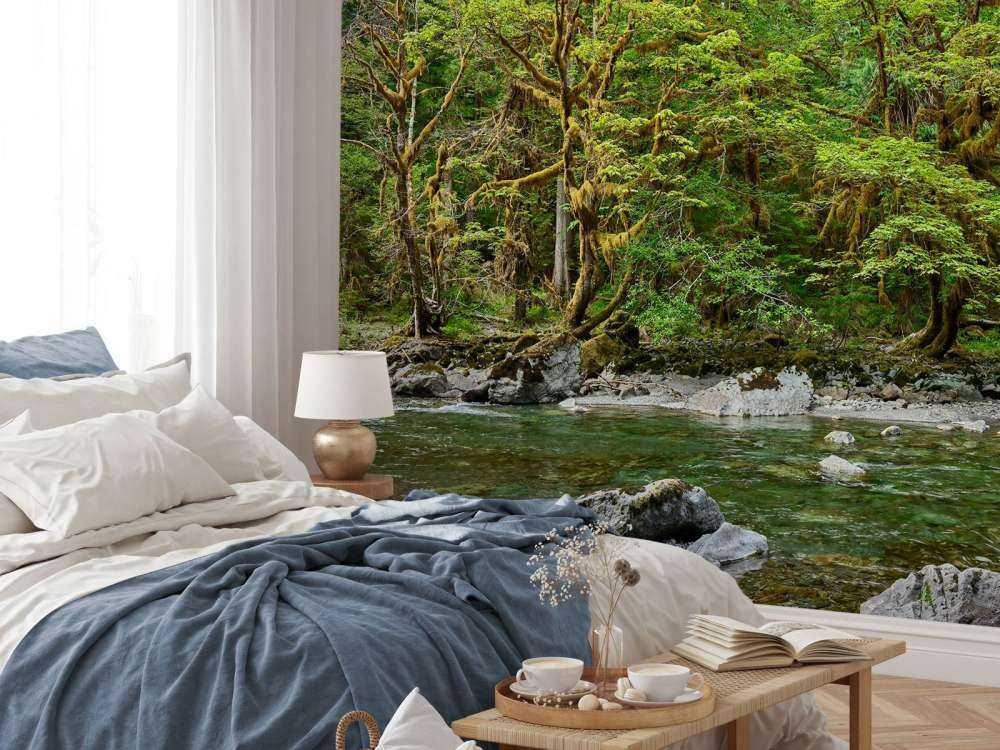 River with trees