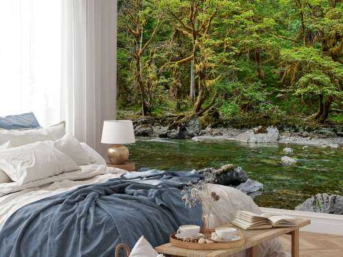 River with trees
