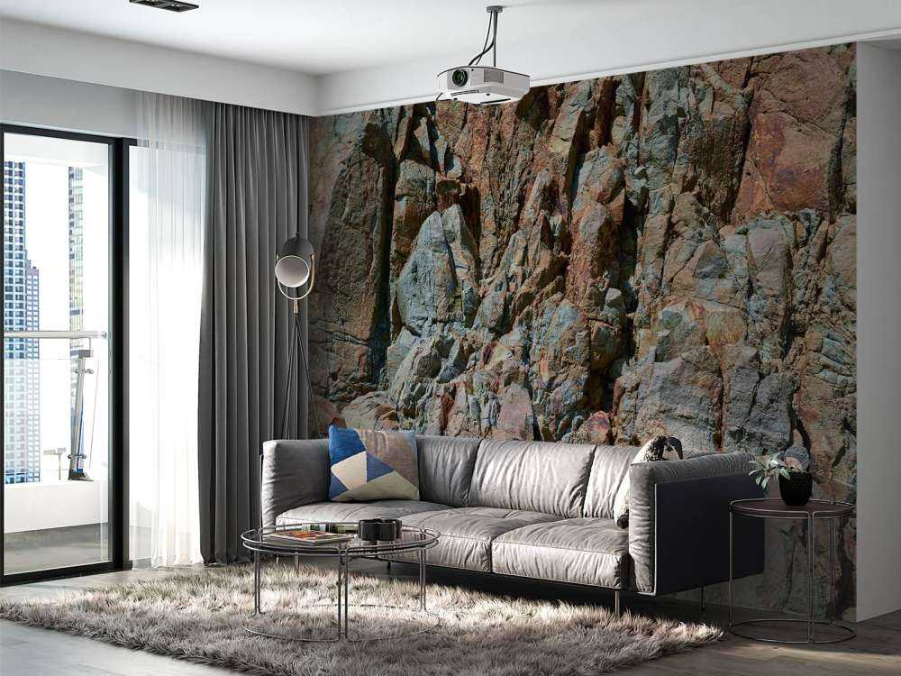 Rough cliff