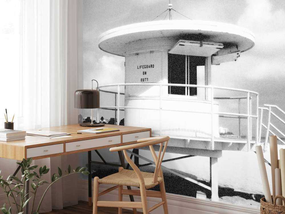 Life Guard Black & White