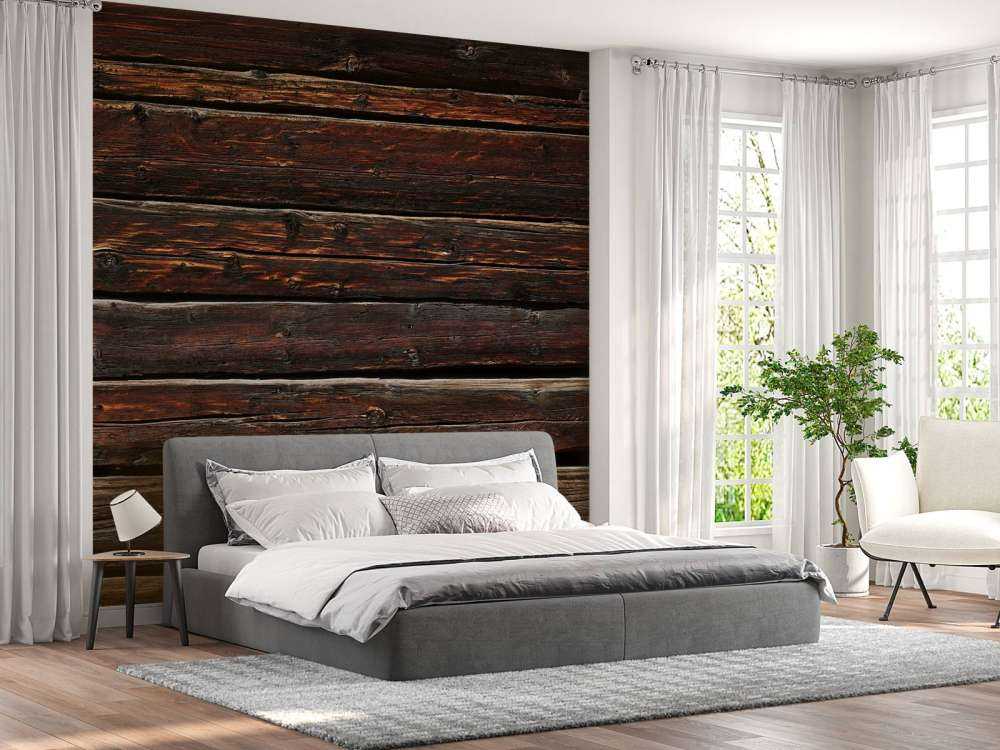 Weathered dark boards