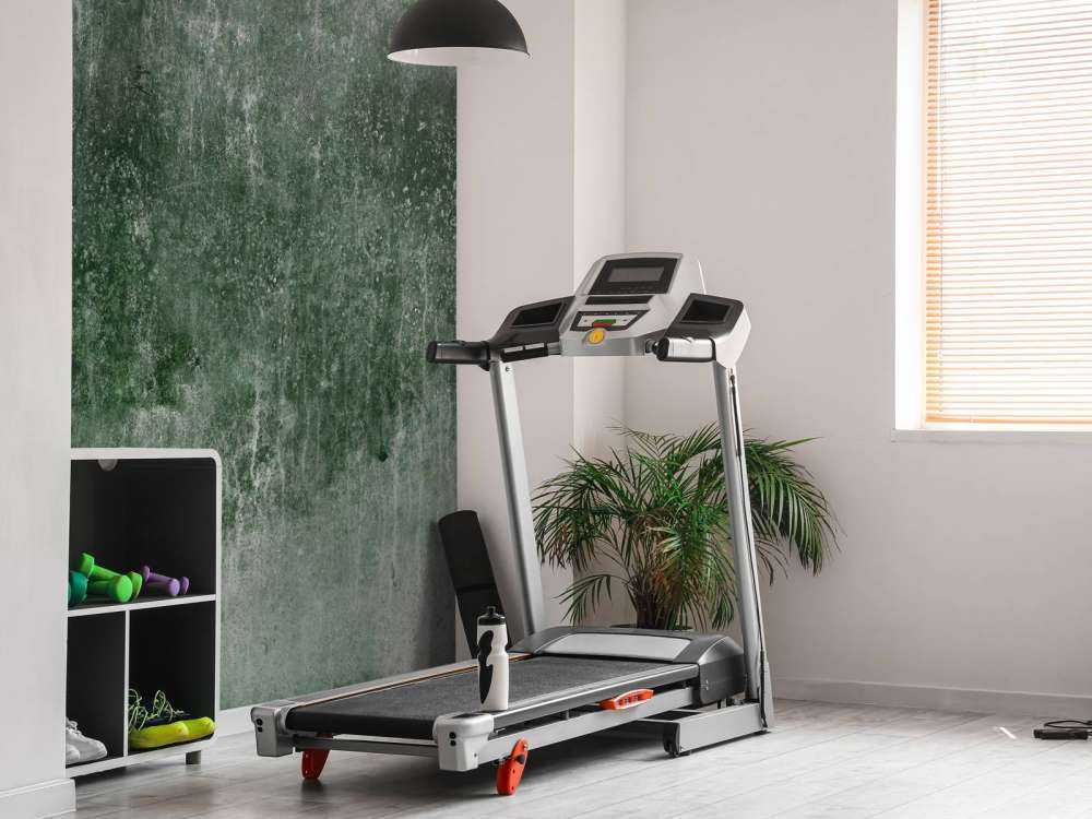 Old weathered green wall