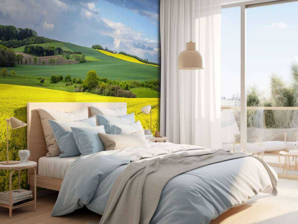 Rapeseed field