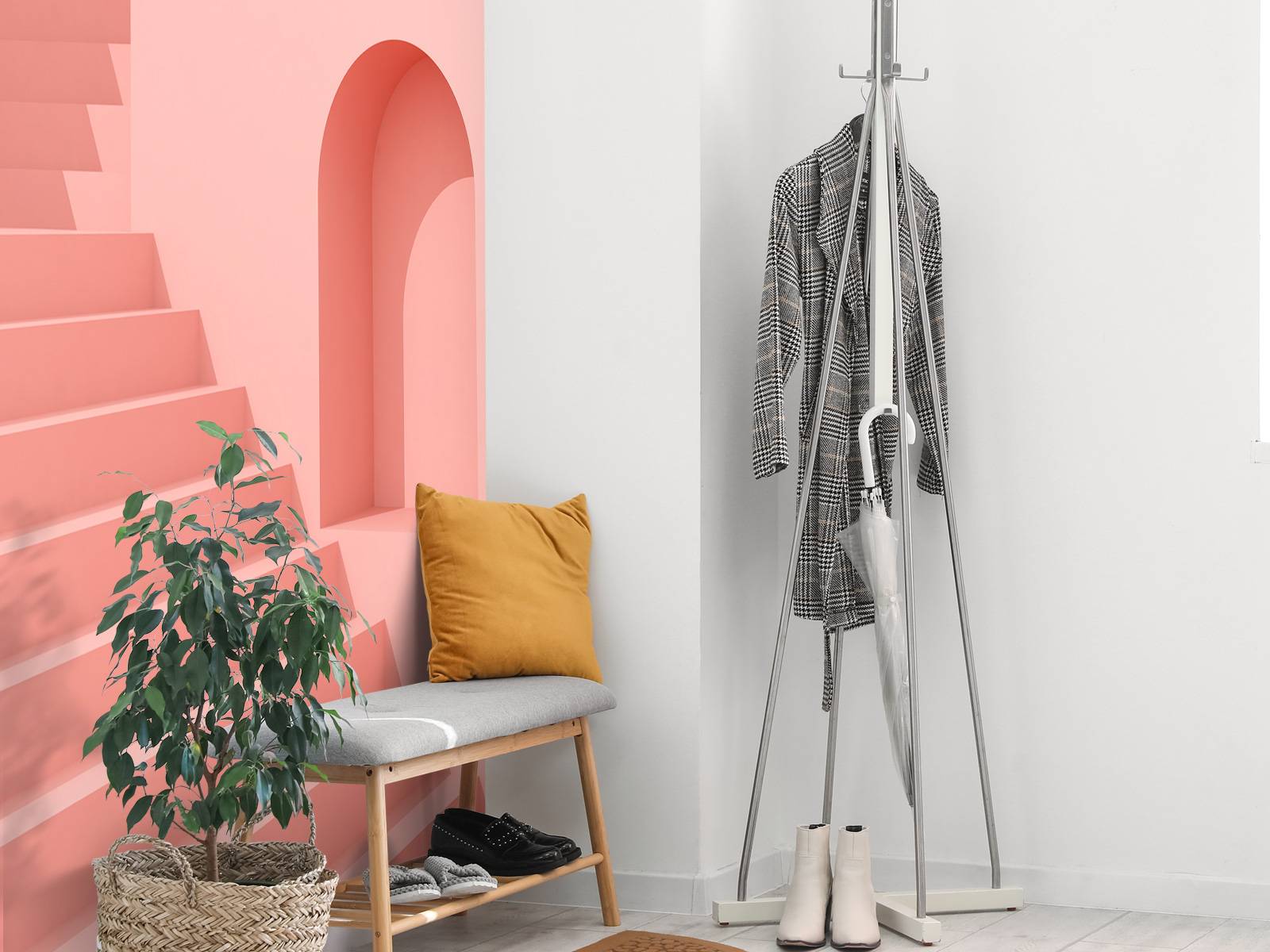 Pink building