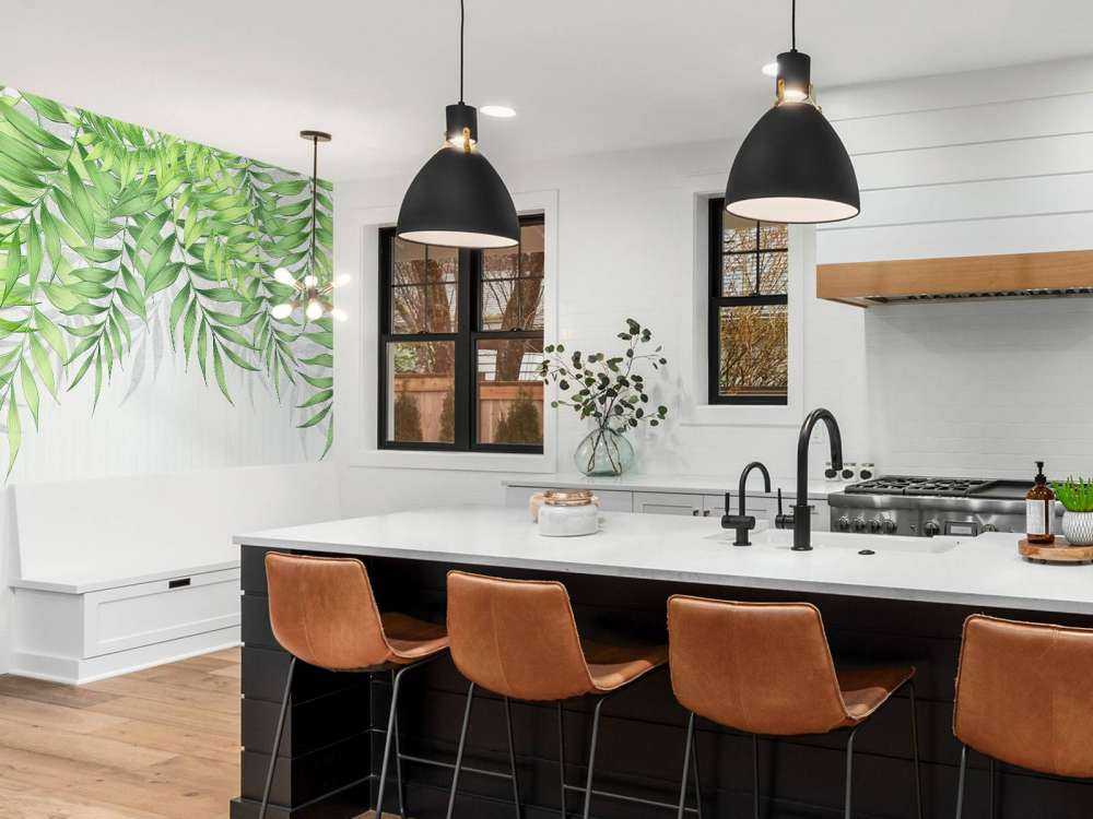 Tropical Leaves Texture